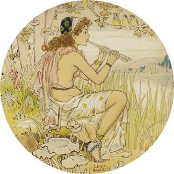 LOUIS RHEAD. Water Nymph.
